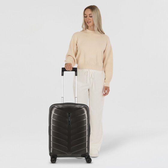 Samsonite Attrix 4 Rollen Kabinentrolley 55 cm mit Dehnfalte