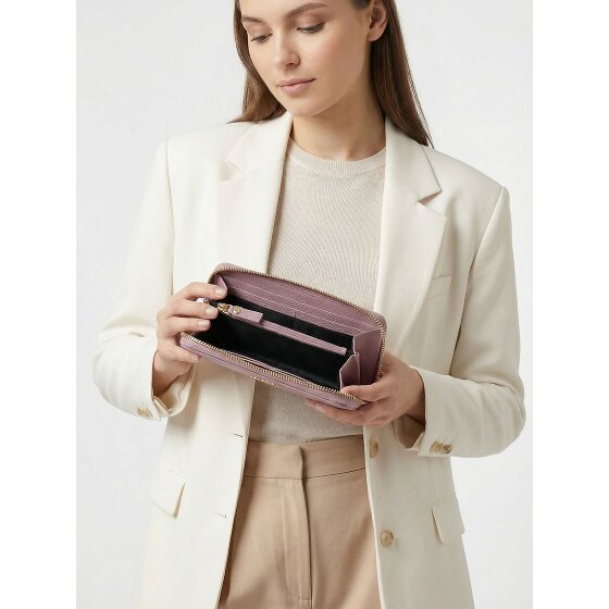 Lazarotti Bologna Leather XL Zip-Around Geldbörse Leder 19 cm