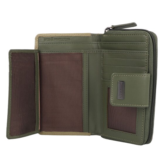 Bugatti Sina Geldbörse RFID Schutz Leder 16 cm