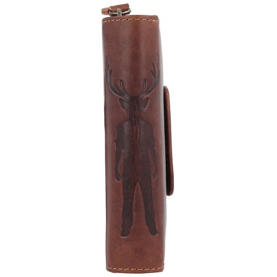 Jack Kinsky Monterey Geldbörse RFID Schutz Leder 10 cm
