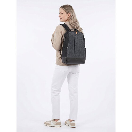 Piquadro Sync Daypack RFID Schutz Leder 47 cm Laptopfach