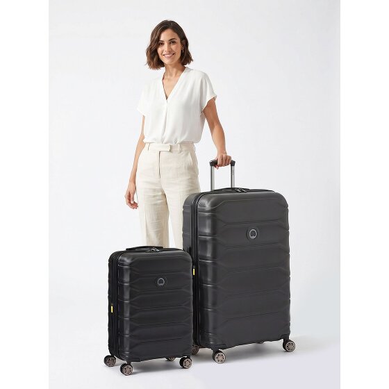 Delsey Paris Meteor 4-Rollen Kofferset S + L mit Dehnfalte