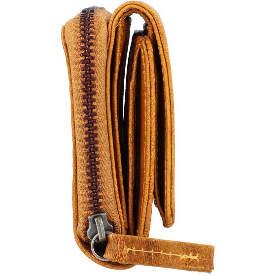 Mika Geldbörse Leder 11 cm