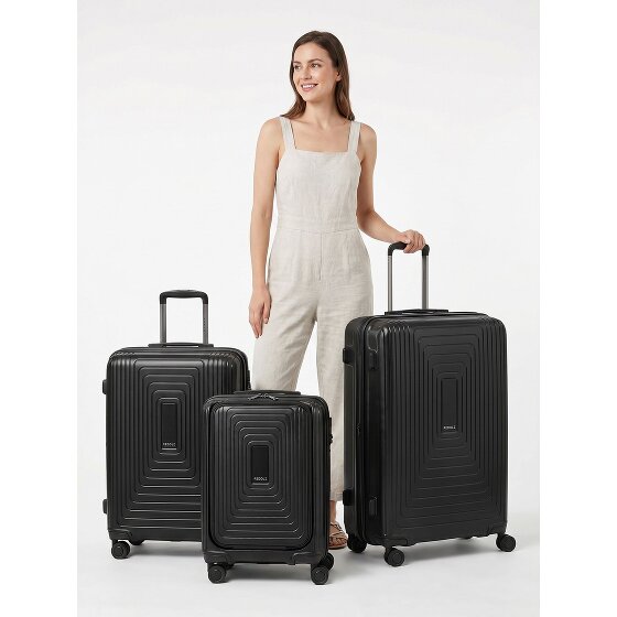 Redolz Essentials 14 4 Rollen Kofferset 3-teilig mit Dehnfalte