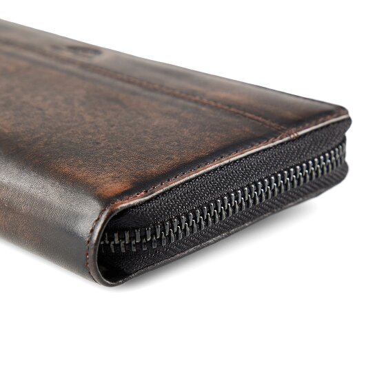 Greenburry Destressed Geldbörse RFID Schutz Leder 19 cm