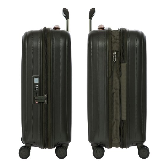 Bric's Taormina 4 Rollen Trolley S 57 cm mit Dehnfalte