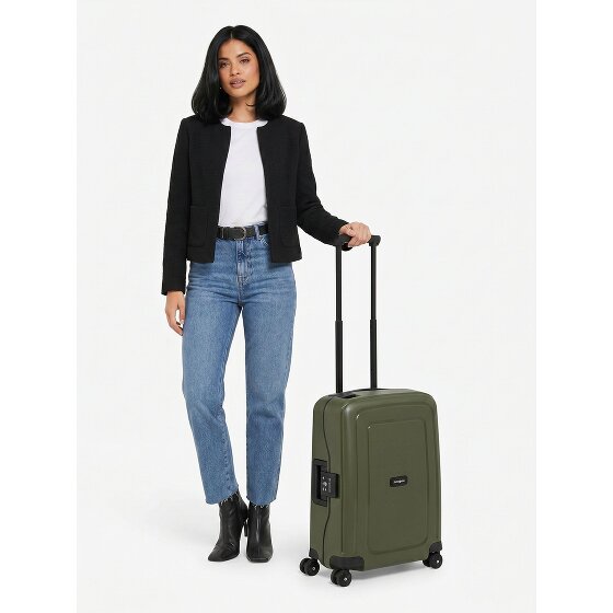 Samsonite S'Cure 4 Rollen Kabinentrolley 55 cm