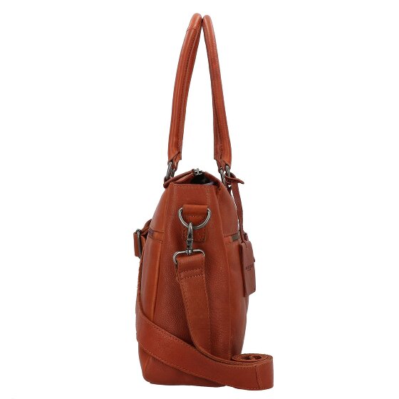 Burkely Antique Avery Schultertasche Leder 37 cm Laptopfach