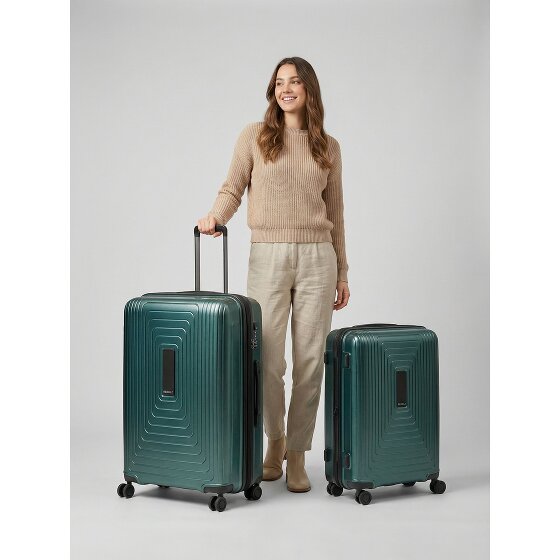 Redolz Essentials 14 4-Rollen Kofferset M+L mit Dehnfalte