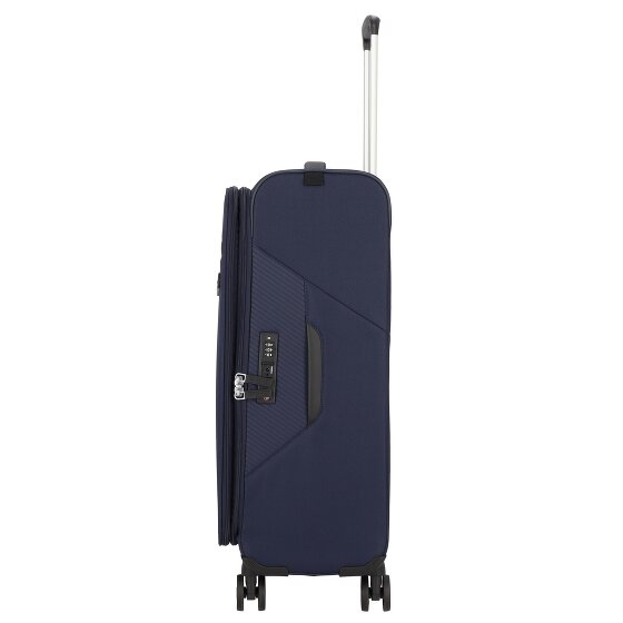 Samsonite Litebeam 4 Rollen Trolley 66 cm mit Dehnfalte