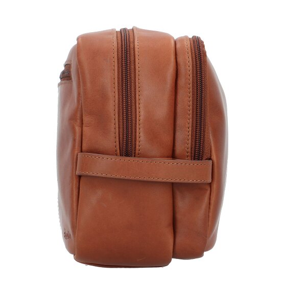 Esquire Dallas Kulturbeutel Leder 27 cm