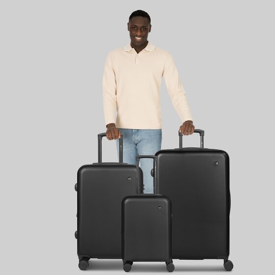 Bugatti Valencia 2.0 4 Rollen Kofferset 3-teilig mit Dehnfalte