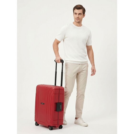 Redolz Essentials 15 4-Rollen Kabinentrolley 55 cm mit Dreipunkt-Verschluss