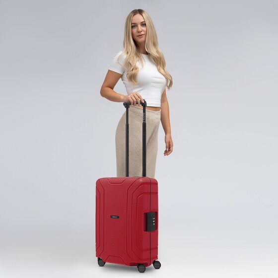 Redolz Essentials 15 4-Rollen Kabinentrolley 55 cm mit Dreipunkt-Verschluss