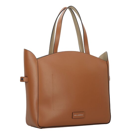 Karl Lagerfeld Circle Shopper Tasche Leder 37 cm