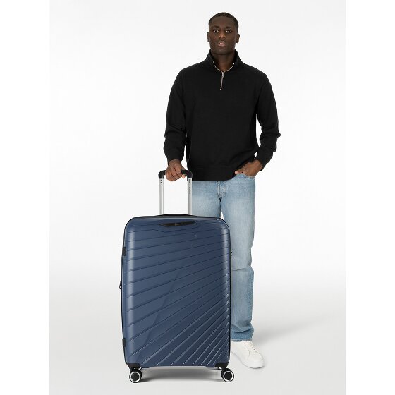 Benzi 5808 4 Rollen Trolley 74 cm mit Dehnfalte