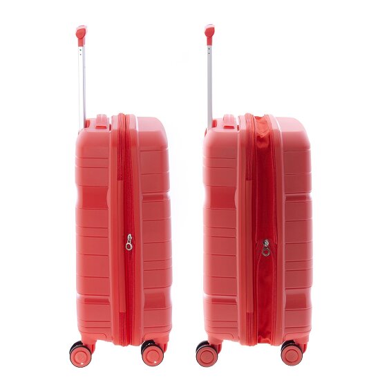 Gladiator 3800 4 Rollen Kabinentrolley 55 cm mit Dehnfalte
