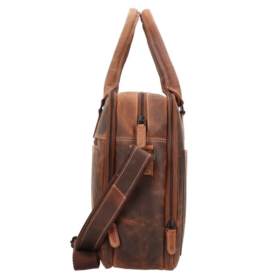 Jack Kinsky Baltimore 7 Aktentasche Leder 39 cm