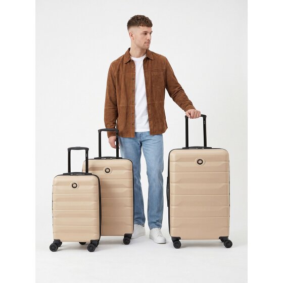 Delsey Paris Air Armour 4 Rollen Kofferset 3-teilig mit Dehnfalte