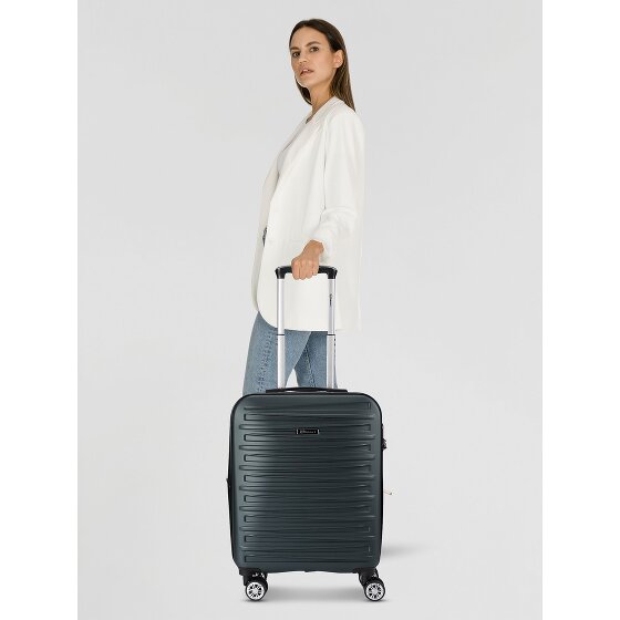 Benzi 5493 4 Rollen Kabinentrolley S 53 cm mit Dehnfalte