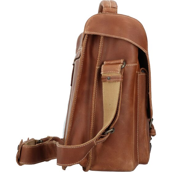 aunts & uncles Hunter Finn Aktentasche Leder 40 cm Laptopfach