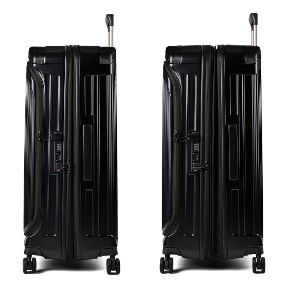 Piquadro PQ-Light 4 Rollen Trolley 78 cm mit Dehnfalte