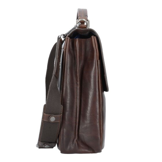 Leonhard Heyden Roma Aktentasche Leder 39 cm Laptopfach