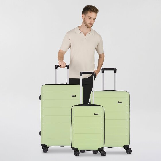 d&n Travel Line 4100 4 Rollen Kofferset 3-teilig