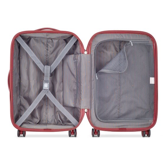 Delsey Paris Caumartin 4-Doppelrollen Kabinentrolley 55 cm