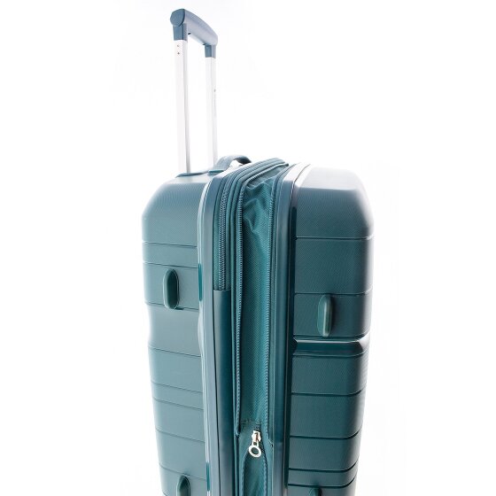 Gladiator 3800 4 Rollen Trolley 67 cm mit Dehnfalte