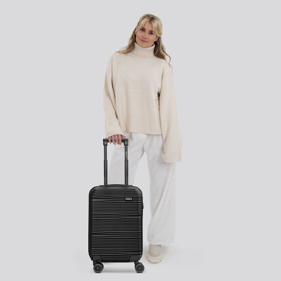 Redolz Essentials 16 CABIN 4-Rollen Kabinentrolley 55 cm slim