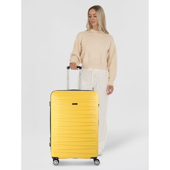 Benzi 5493 4 Rollen Trolley L 77 cm mit Dehnfalte