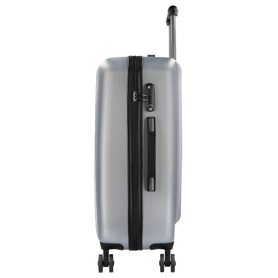 Bugatti Lima 2.0 4-Rollen Trolley 66 cm mit Doppelrollen