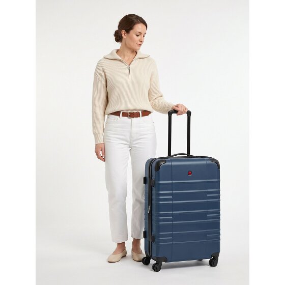 Wenger Amplar Evo 4 Rollen Trolley L 75 cm mit Dehnfalte