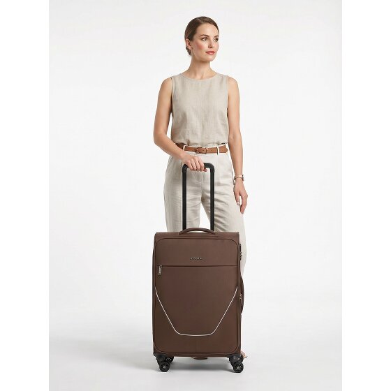 Stratic taska 4 Rollen Trolley M 65 cm mit Dehnfalte