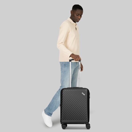 Check.In Paradise 2.0 4 Rollen Kabinentrolley S 55 cm mit Dehnfalte