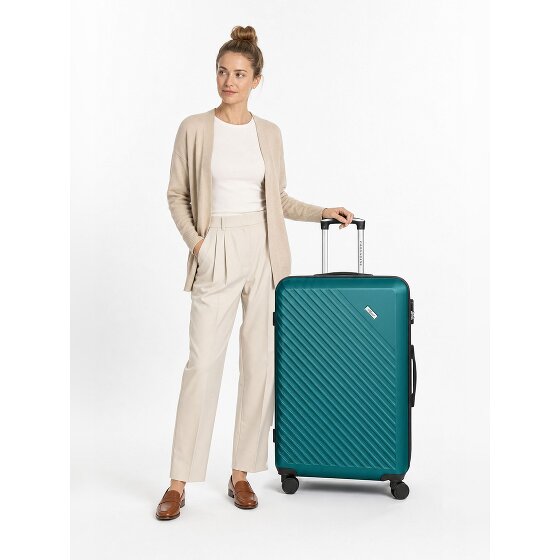 Check.In Paradise 2.0 4 Rollen Trolley L 78 cm mit Dehnfalte