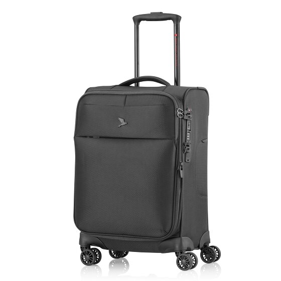 Pack Easy GoUp 4 Rollen Kabinentrolley S 53 cm mit Dehnfalte