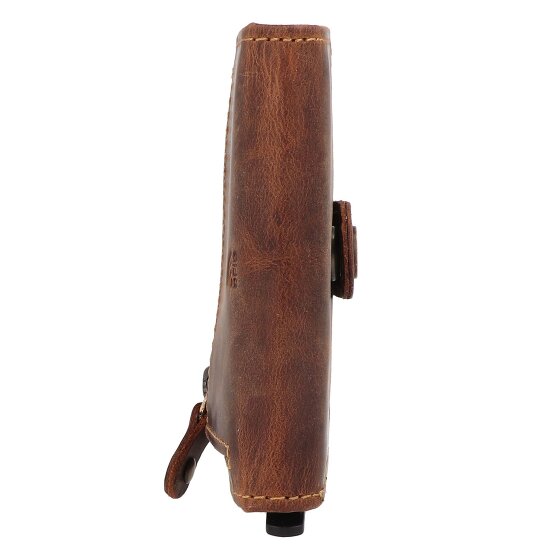 Greenburry Vintage Geldbörse RFID Schutz Leder 7.5 cm