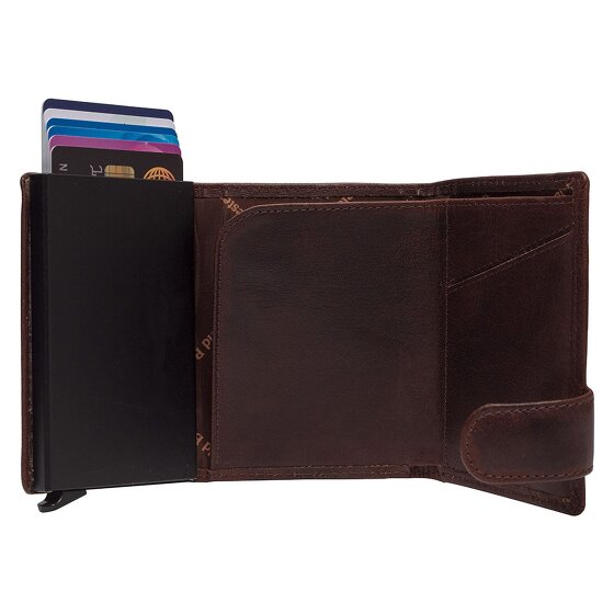 The Chesterfield Brand Portland Kreditkartenetui RFID Schutz Leder 7 cm