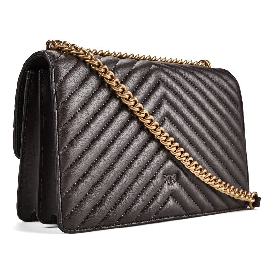 PINKO Love One Umhängetasche Leder 26.5 cm