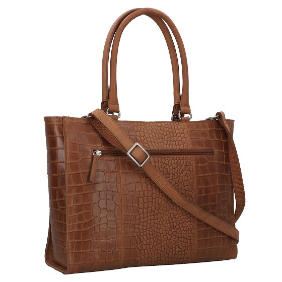 Burkely Cool Colbie Shopper Tasche Leder 35 cm Laptopfach