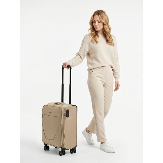 Stratic taska 4 Rollen Kabinentrolley S 55 cm mit Dehnfalte
