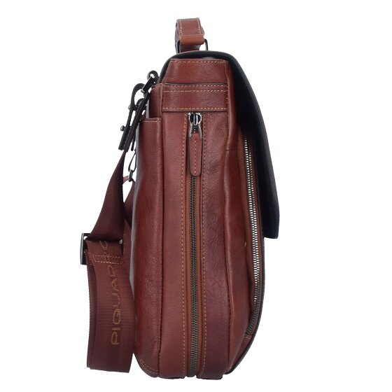 Piquadro Black Square Aktentasche Leder 40 cm Laptopfach