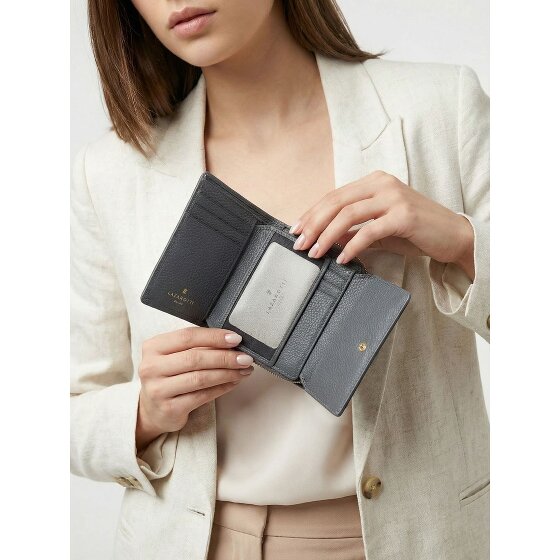 Lazarotti Bologna Leather Zip-Around Geldbörse Leder 12 cm