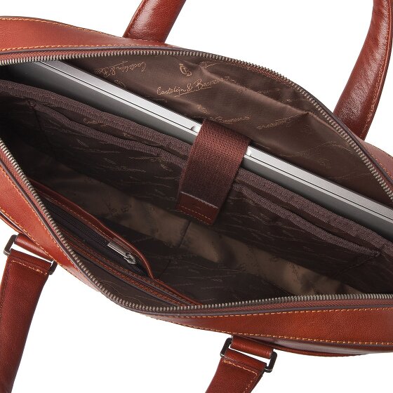 Castelijn & Beerens Ted Aktentasche Leder 41 cm Laptopfach