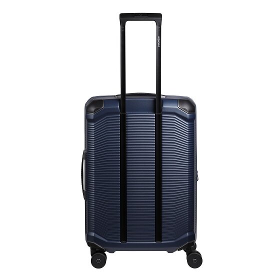 Travelite Millennium 4 Rollen Trolley 67 cm mit Dehnfalte