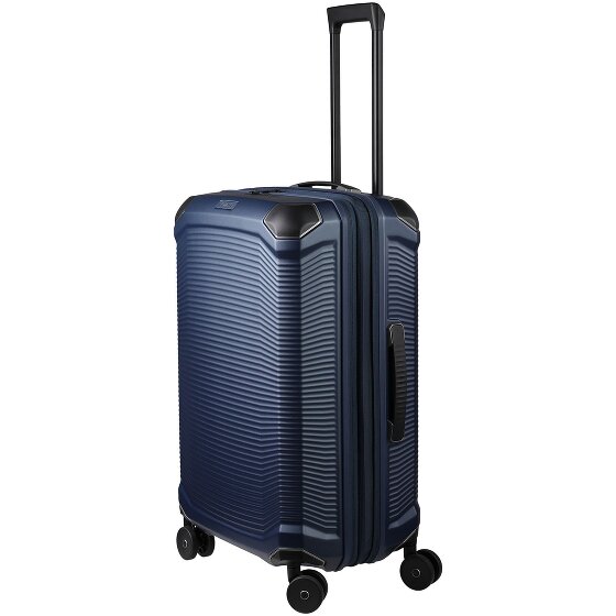 Travelite Millennium 4 Rollen Trolley 67 cm mit Dehnfalte