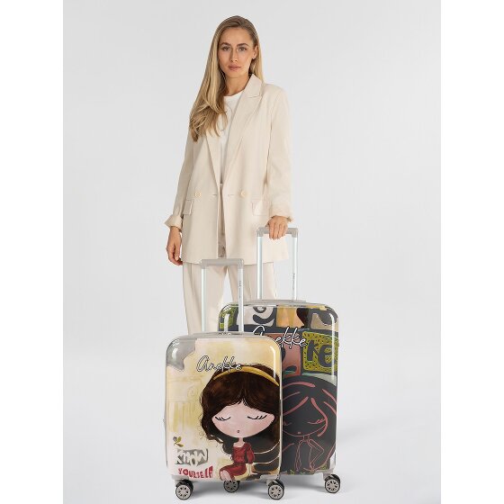 Anekke Muse 4 Rollen Kofferset 2-teilig mit Dehnfalte