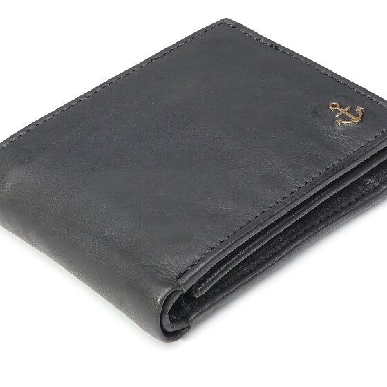 Harbour 2nd Kairos Geldbörse RFID Schutz Leder 12 cm